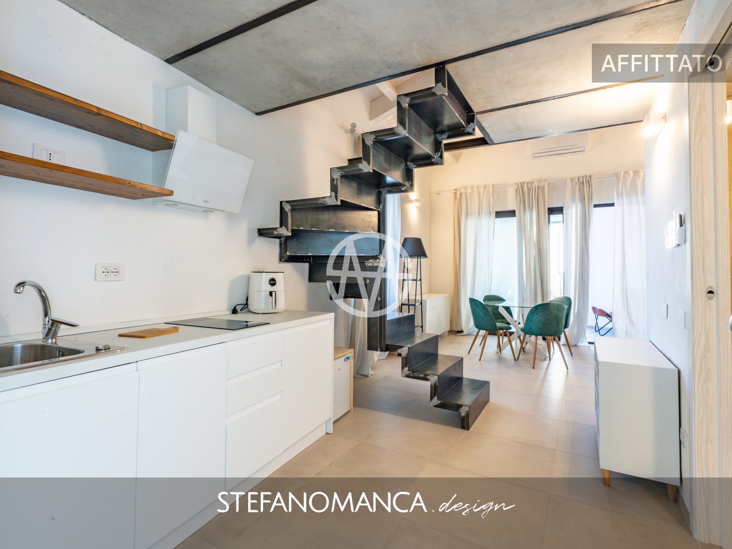 Nuovo loft arredato con veranda – 800 € / mese